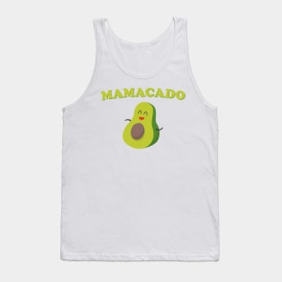 Mamacado Mom and Avocado Funny Pregnancy Tank Top